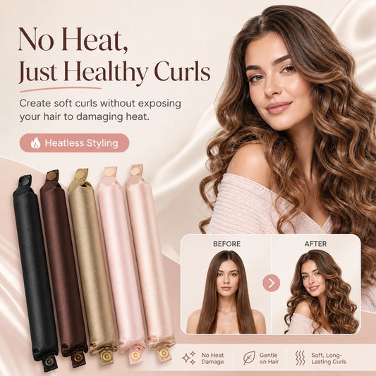 NightWave Heatless Curling Headband Rod