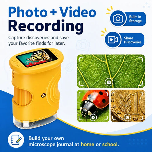 Pocket Explorer Kids Digital Microscope