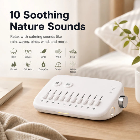 Customizable Natural Sound Sleep Machine
