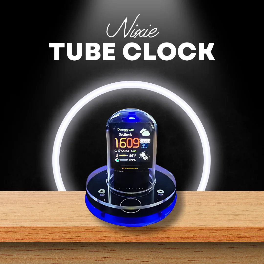 Smart Nixie Tube Desk Clock