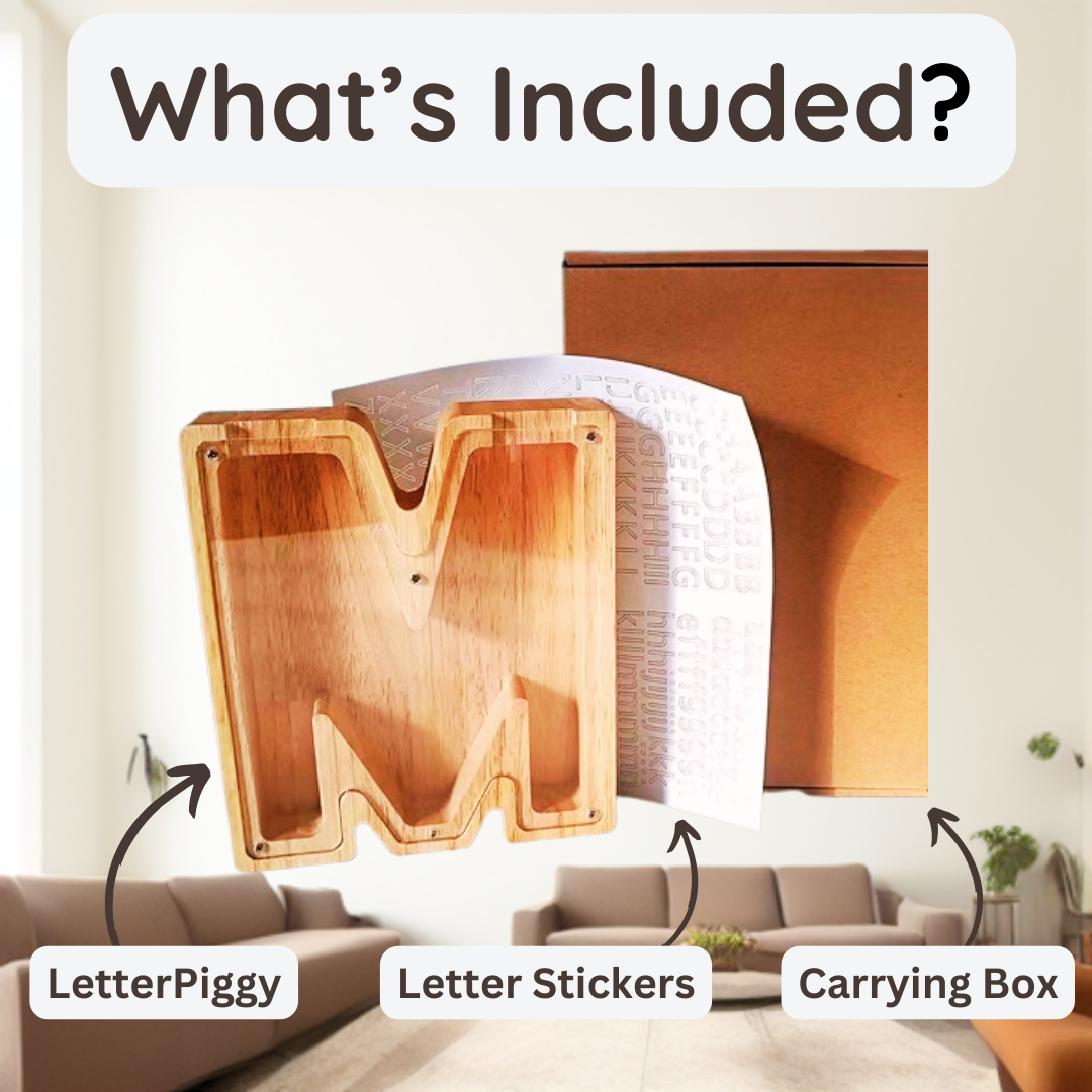 Custom Wood Letter Bank
