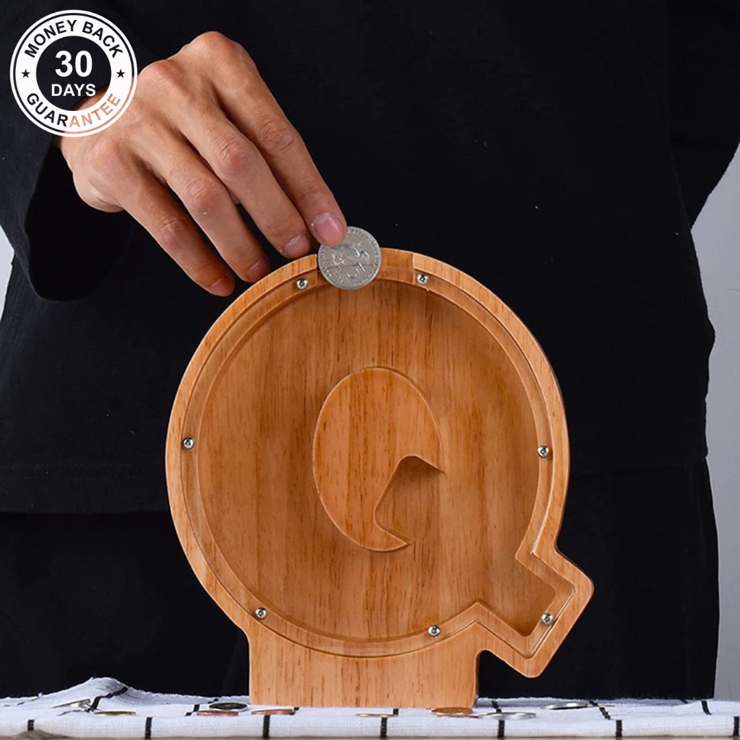 Custom Wood Letter Bank