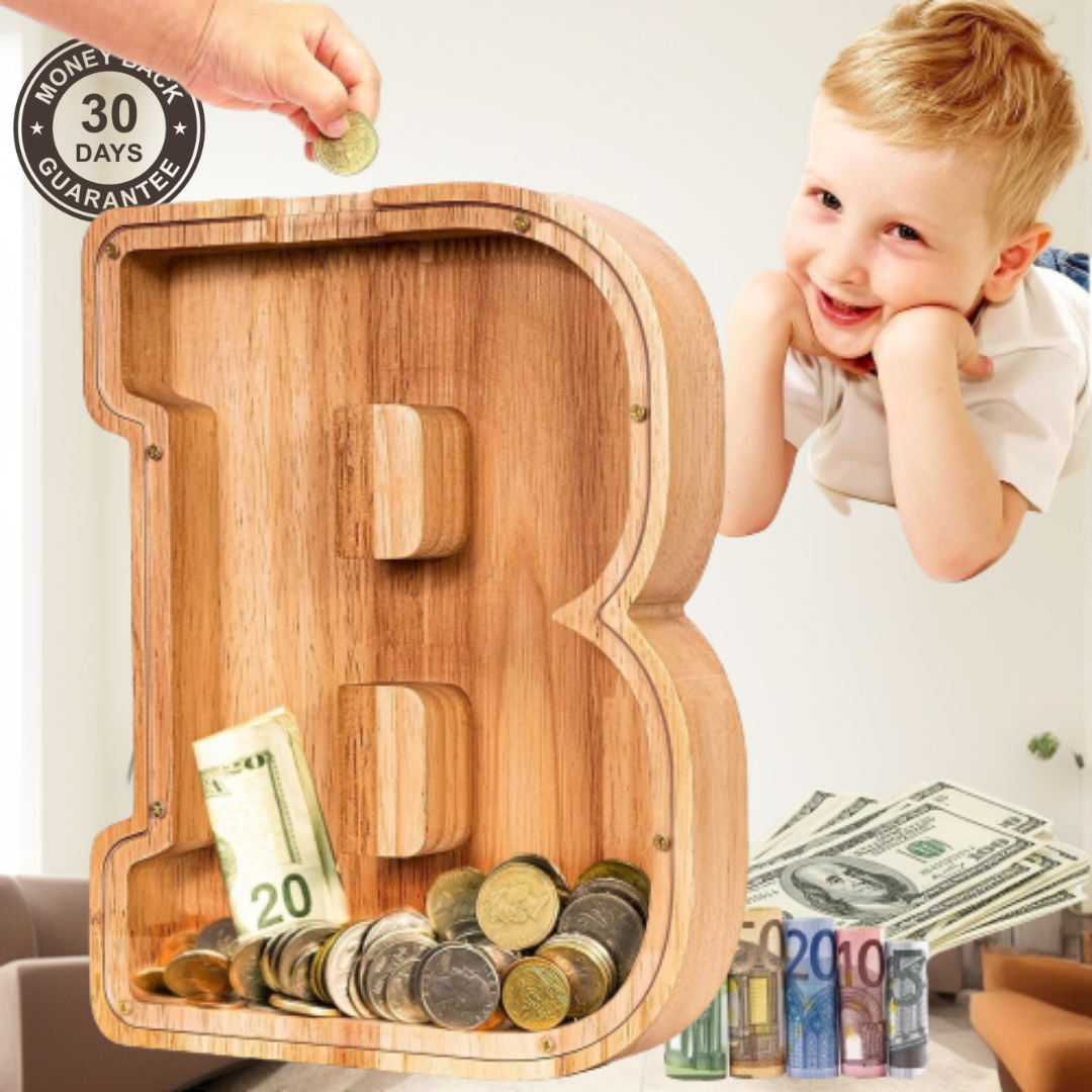 Custom Wood Letter Bank
