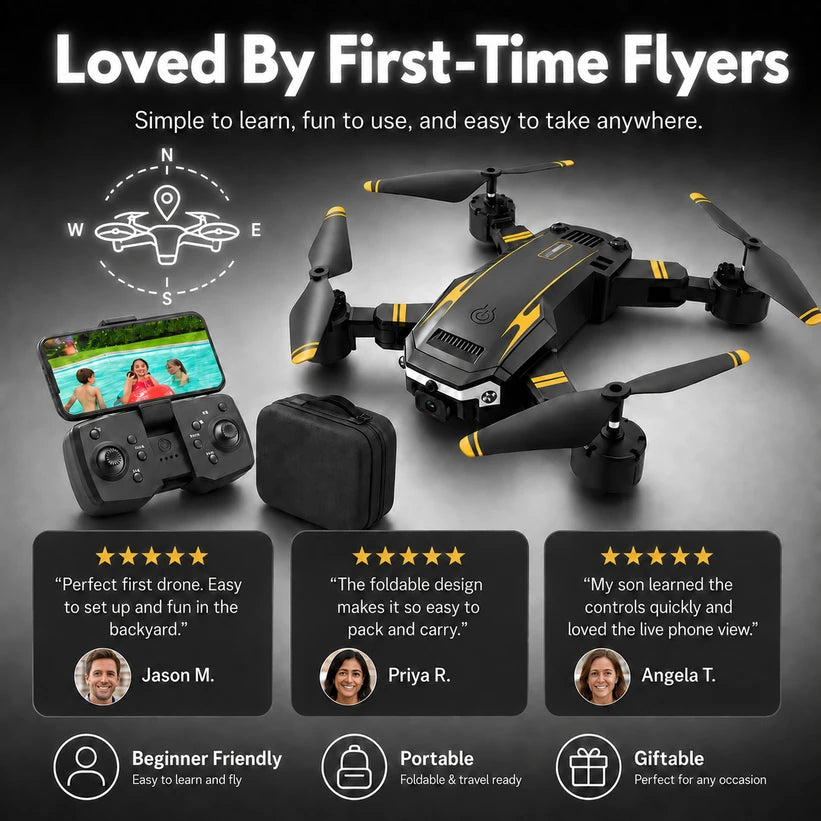 Easy-Fly Beginner Camera Drone