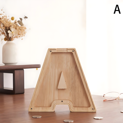Custom Wood Letter Bank