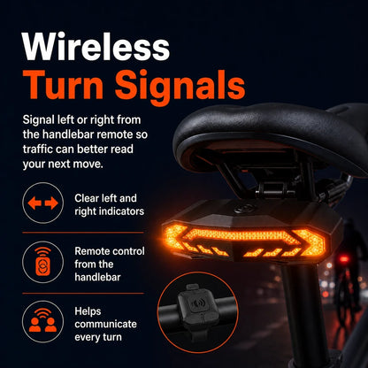 Smart Bike Rear Tail Light Pro
