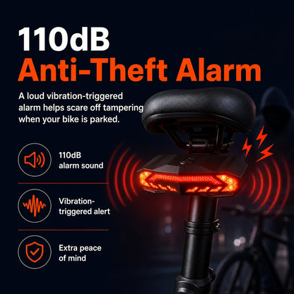 Smart Bike Rear Tail Light Pro