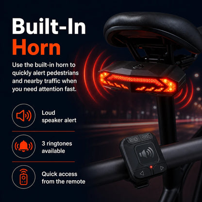 Smart Bike Rear Tail Light Pro