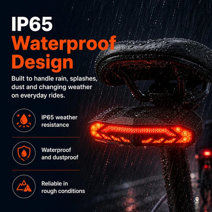 Smart Bike Rear Tail Light Pro