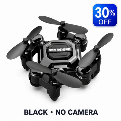 Pocket-Ready Mini Drone Black No Camera