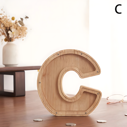 Custom Wood Letter Bank