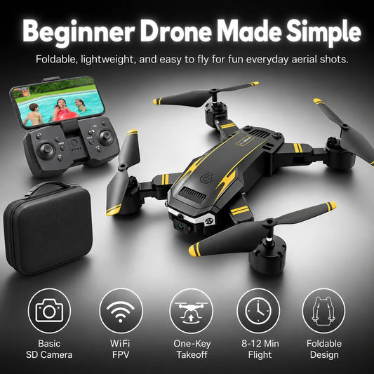 EasyFly Beginner Drone With Dual Cameras
