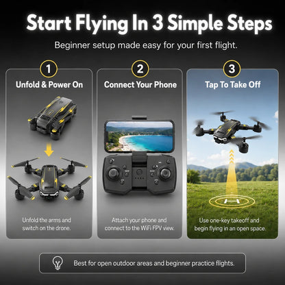 Easy-Fly Beginner Camera Drone
