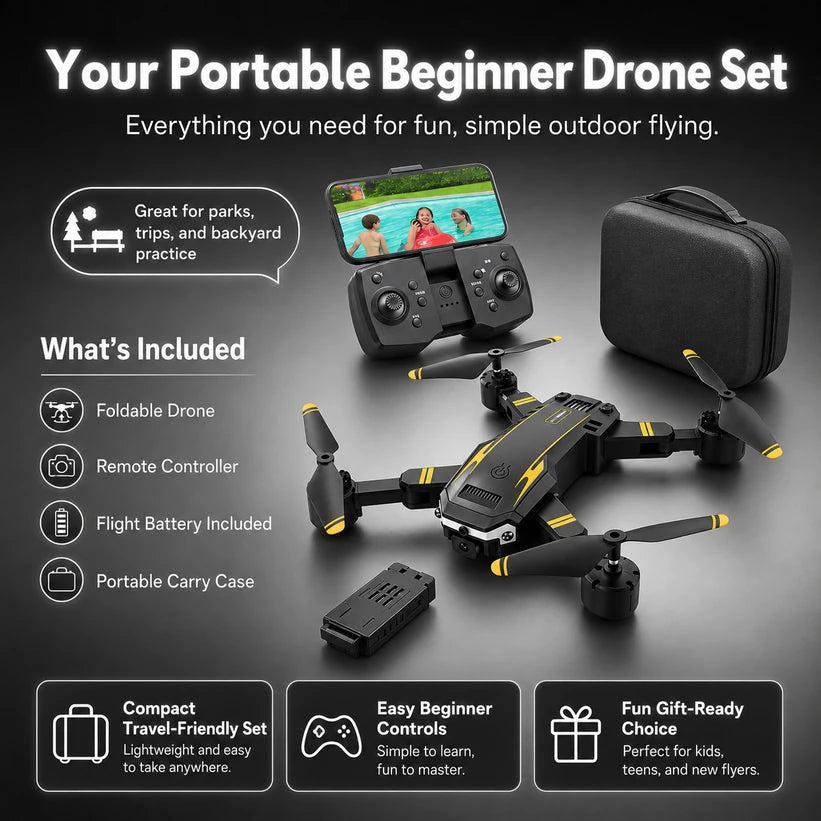 Easy-Fly Beginner Camera Drone