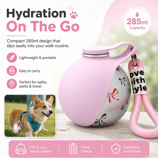 TrailMate Stainless Dog Water Bottle