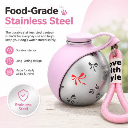 TrailMate Stainless Dog Water Bottle