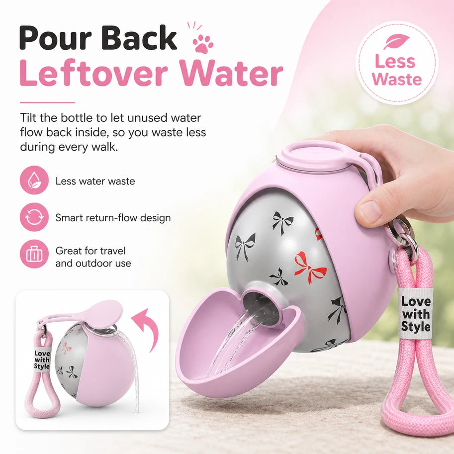 TrailMate Stainless Dog Water Bottle