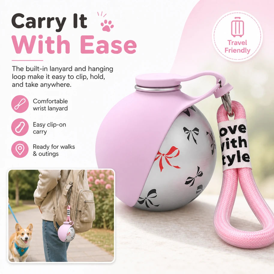 TrailMate Stainless Dog Water Bottle