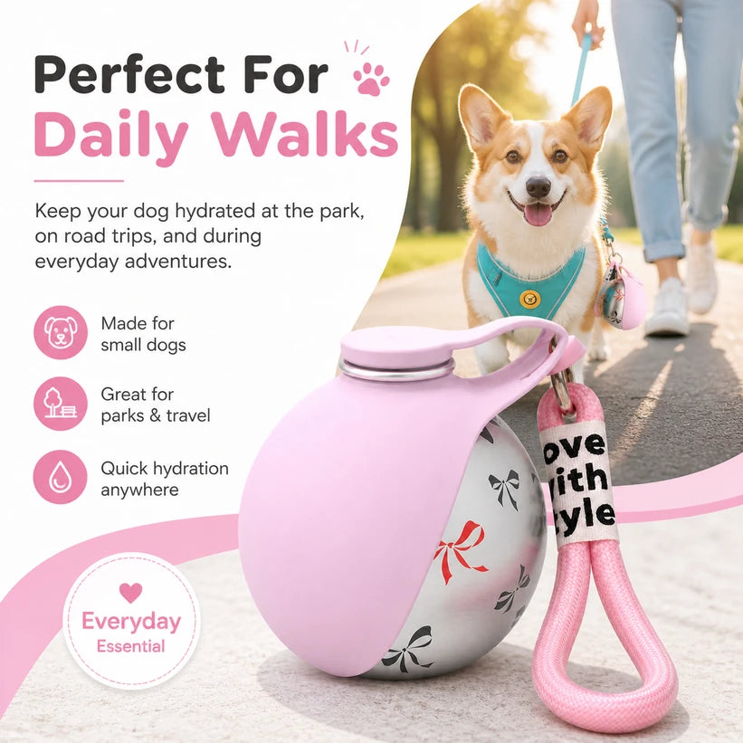 TrailMate Stainless Dog Water Bottle