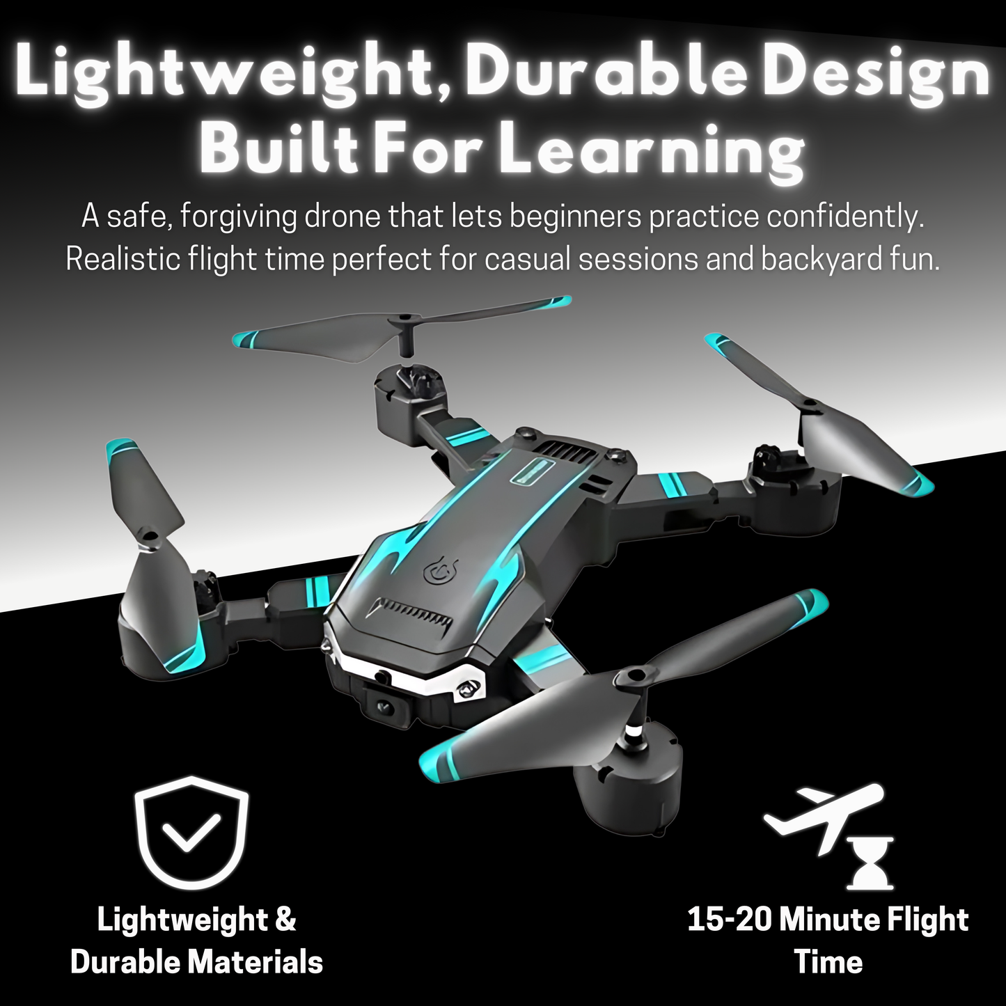 Easy-fly Beginner Drone With Dual Cameras