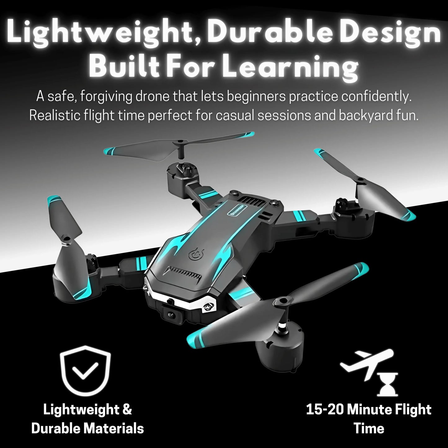 EasyFly Beginner Drone With Dual Cameras