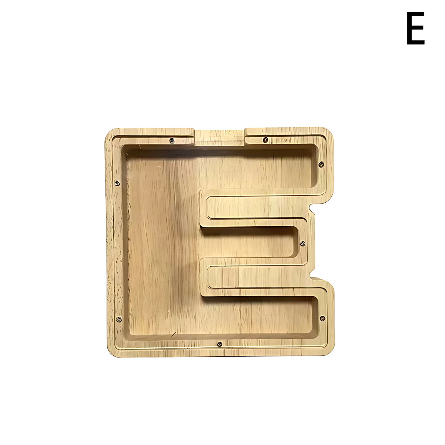 Custom Wood Letter Bank
