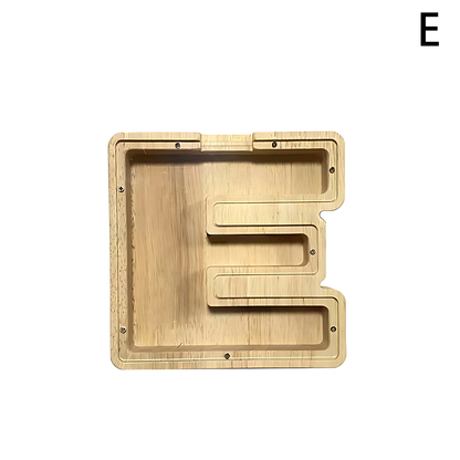 Custom Wood Letter Bank