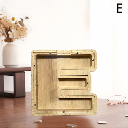 Custom Wood Letter Bank