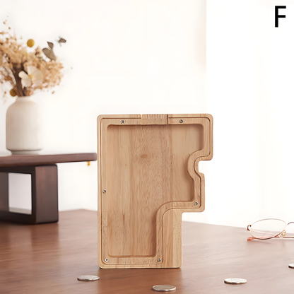 Custom Wood Letter Bank