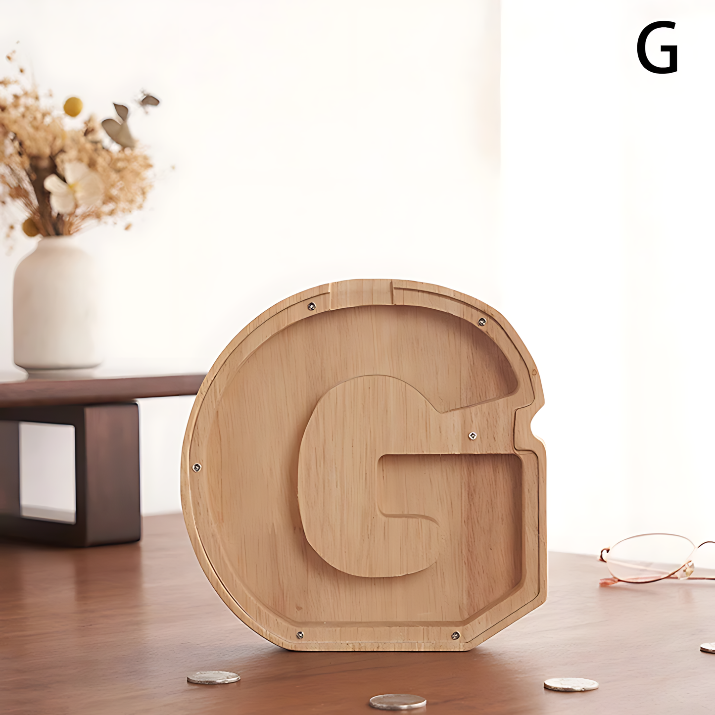 Custom Wood Letter Bank