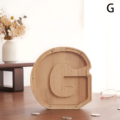 Custom Wood Letter Bank