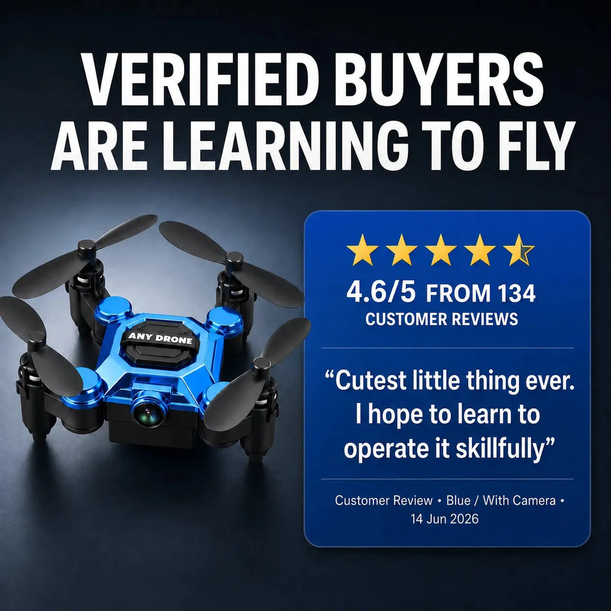 Pocket-Ready Mini Drone gallery image 7