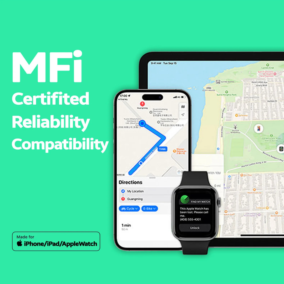 Ultra-Thin Apple Wallet Tracker