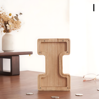 Custom Wood Letter Bank
