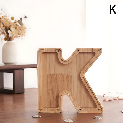 Custom Wood Letter Bank