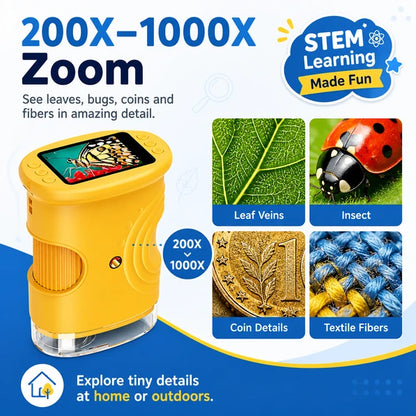 Pocket Explorer Kids Digital Microscope