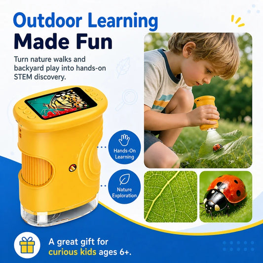 Pocket Explorer Kids Digital Microscope
