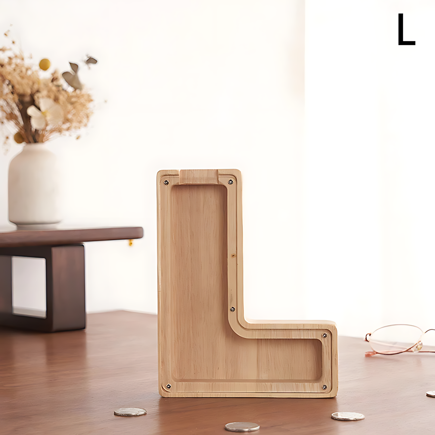 Custom Wood Letter Bank