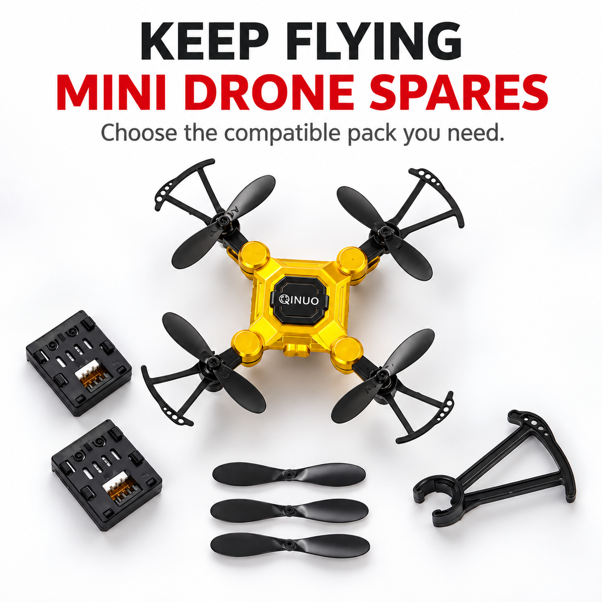 Keep Flying Mini Drone Spares for the Prime Pickz K04 mini drone