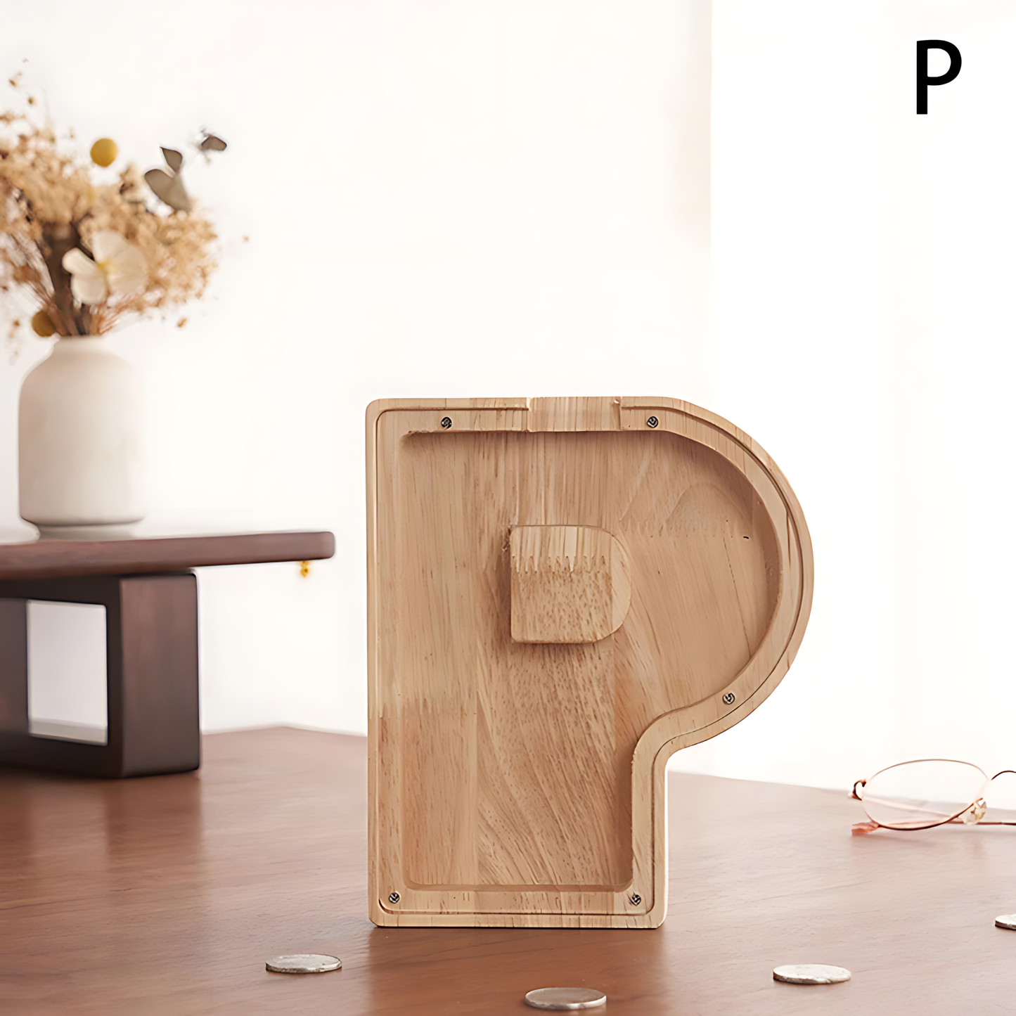 Custom Wood Letter Bank