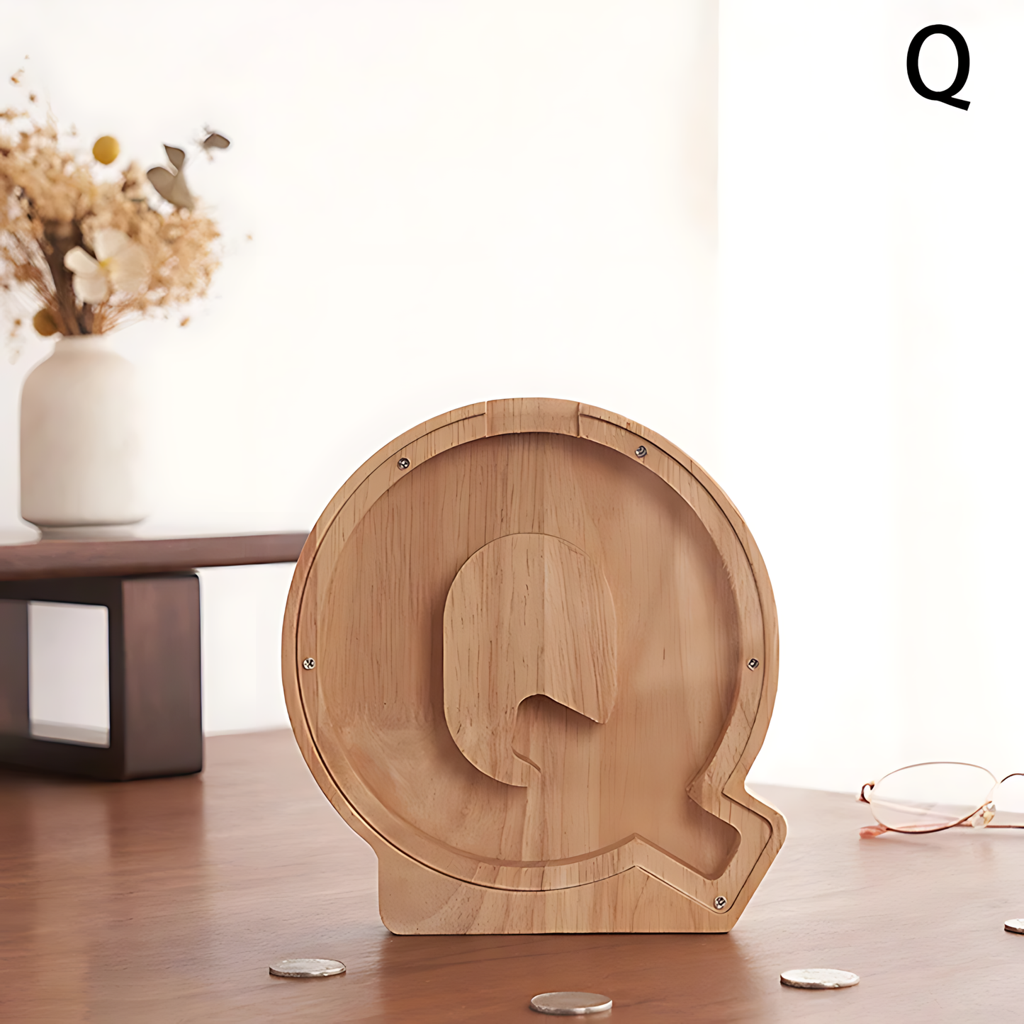 Custom Wood Letter Bank
