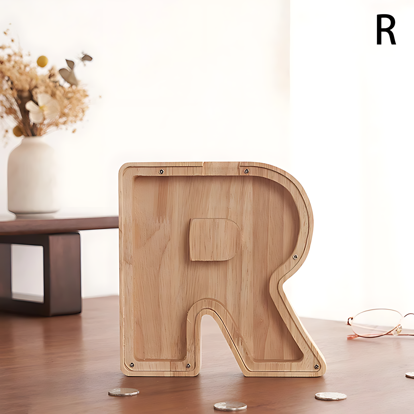 Custom Wood Letter Bank