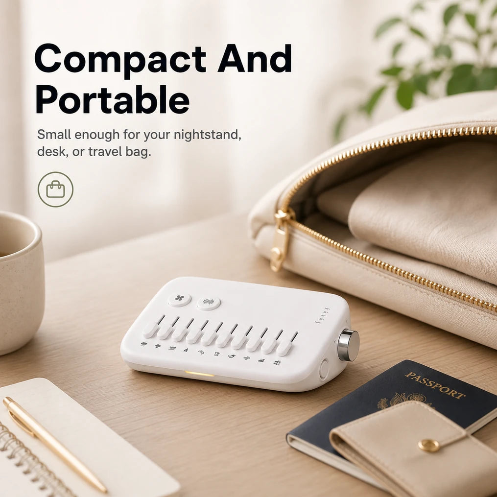 Customizable Natural Sound Sleep Machine