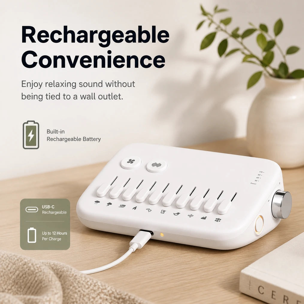 Customizable Natural Sound Sleep Machine