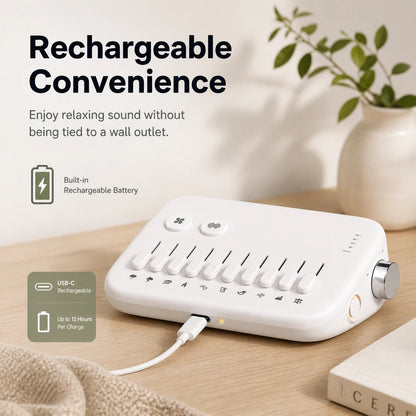 Customizable Natural Sound Sleep Machine