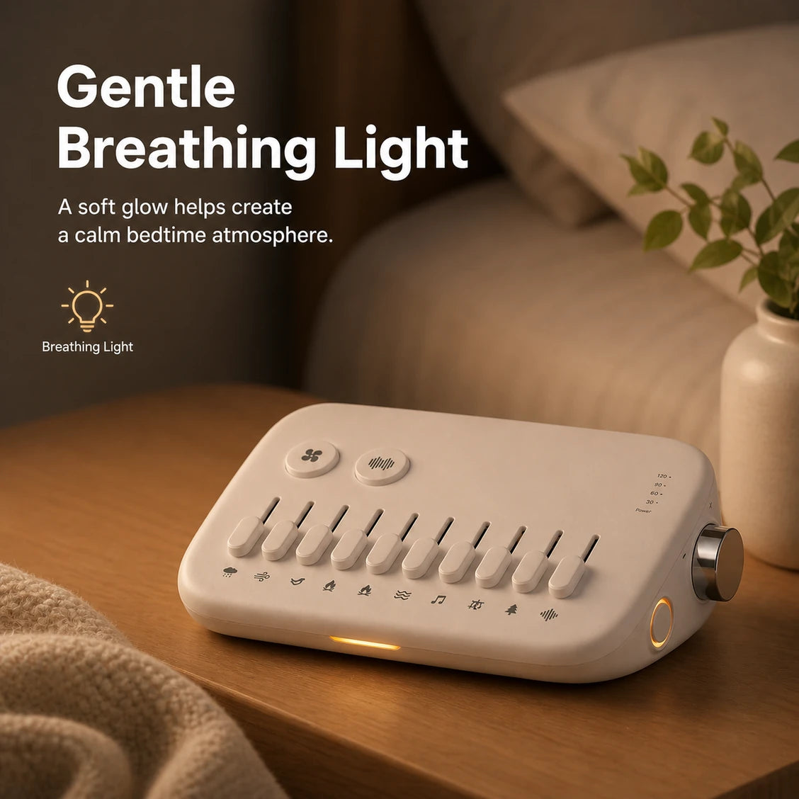 Customizable Natural Sound Sleep Machine