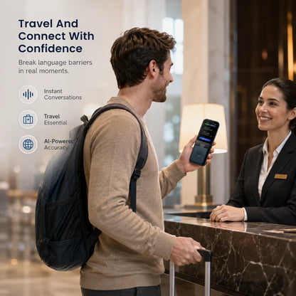 SmartSpeak Pro Travel Voice Translator