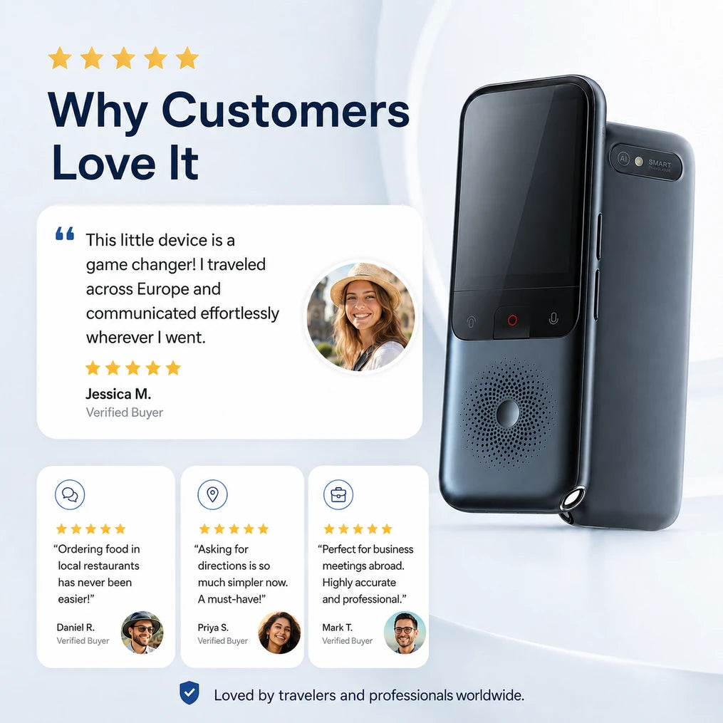 SmartSpeak Pro Travel Voice Translator