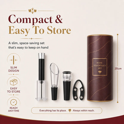 Effortless Air Pressure Wine Opener