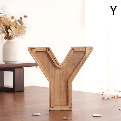 Custom Wood Letter Bank